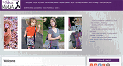 Desktop Screenshot of fabricninja.com
